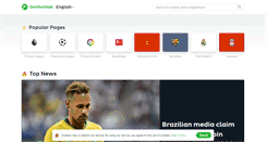 Desktop Screenshot of onefootball.com